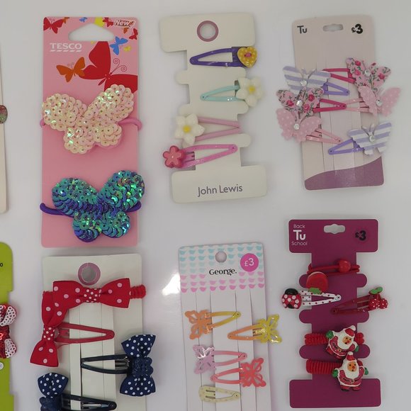 Selection of hair slides - Picture 3 of 10